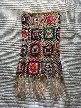 Crochet skirt